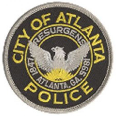 CITY OFATLANTA POLICE SHOULDER PATCH SEW ON.